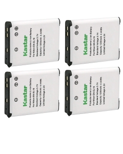 Kastar Battery 4 Pack Replacement for Nikon EN-EL19 Coolpix S2600 S2700 S2750 S2800 S3100 S3300 S3400 S3500 S3600 S3700 S4100 S4300 S4400 S6600 S6700 S6800 S6900 S7000 and NP-BJ1 NPBJ1 DSC-RX0