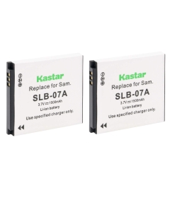 Kastar Battery for Samsung SLB-07 SLB-07B SLB-07EP SLB-07A SLB07A and Samsung PL150 PL151 ST45 ST50 ST500 ST550 ST560 ST600 TL100 TL210 TL220 TL225 TL90 Cameras