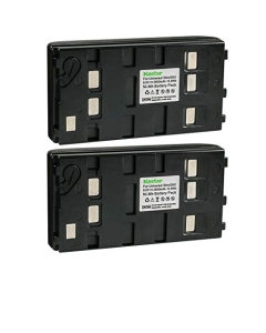 Kastar 2-Pack Battery Replacement for Pentax R-300X R-322N R-322NX R-322NXM R-323 R-323N R-325 R-325N R-325NXM R-326 R-335N R-322EX R-325EX R-335EX R-422NM R-425N R-425NM R-500 R-800