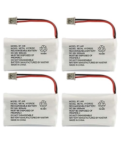 Kastar 4-Pack Battery Ni-MH 3.6V 800mAh Replacement for AT&T 3095 3470, Again & Again TB961 STB 961 STB961, Battery Biz B-7018, Bell South TL6502 TL-6502, Empire CPH-488B CPH488B