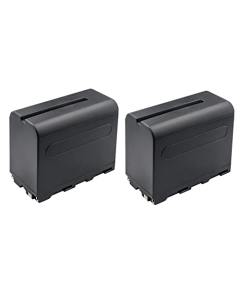 Kastar NP-F960 / NP-F970 Battery 2-Pack Replacement for Feelworld F5 PRO V2 5.5 INCH TOUCH SCREEN 3D LUT DSLR CAMERA FIELD MONITOR, F5 Pro V3 5.5" Touch Screen 3D LUT 4K HDMI DSLR Camera Field Monitor