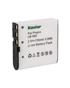 Kastar 1-Pack Battery Replacement for Rich HD Series HD-23, HD-A70, HD-Q1, HD-Q3, HD-Q5, HD-Q6, HD-Q8, HD-Q9, HDV-CP319, HDV-CP350, M-HD01, Rollei HD-MI8K, HD-X1200, SD-X1200, SD-X1800, W0005, W-0005