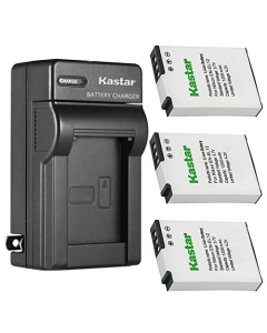Kastar 3Pack Battery and AC Wall Charger Replacement for Nikon Coolpix P330, P340, S31, S70, S610, S620, S630, S640, S710, S800c