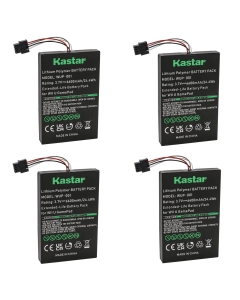 Kastar 4-Pack Replacement Battery, 3.7V 6600mAh, Compatible with Nintendo Wii U Gamepad, Compatible with WUP-001 WUP-003 WUP-010 WUP-012 ARR-002 Gamepad