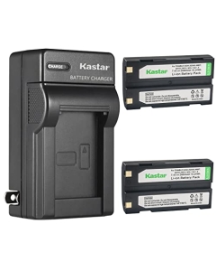 Kastar 2-Pack Ei-D-Li1 Battery and AC Wall Charger Replacement for Pentax EI-2000, Pentax DEP001 D-Li1 D-LI1 DLPLI1 DPE004 EiDLi1 Ei-D-Li1 Ei-D-BC1 EI-2000