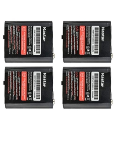 Kastar 4-Pack Ni-MH Battery 3.6V 1650mAh Replacement for Motorola Radios Talkabout T461, Talkabout T465, Talkabout T605 H20, Talkabout T470 T47X, Talkabout T480, Talkabout T500, Talkabout T600 H20