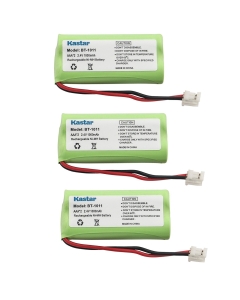 Kastar Cordless Battery (3 Pack), Ni-MH 2.4V 1000mAh, Replacement for BT-1011 BT-1018 BT-6010 BT-284342 BT-28433 BT-18433 BT-8000 BT-8001 BT-8300 CS6219 CS6229