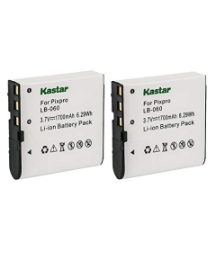 Kastar 2-Pack Battery Replacement for AP Microflex 102, AHD-S11, AHD-S3, AHD-S58, AHD-S88, AHD-X8 Bell and Howell DV1200HD, DNV900hd, Benq DC-E520, DC-E520+, DC-E521, DC-E610, DC P500, DV M21