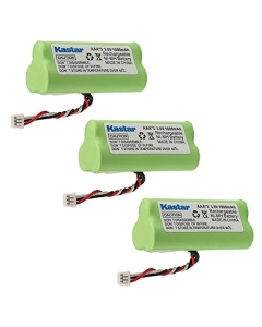 Kastar 3-Pack AAA 3.6V 1000mAh Ni-MH Rechargeable Battery Replacement for Zebra/Motorola Symbol 82-67705-01 Symbol LS-4278 LS4278-M BTRY-LS42RAAOE-01 DS-6878 Cordless Bluetooth Laser Barcode Scanner