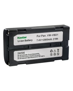 Kastar 1-Pack VW-VBD1 Battery Replacement for NV-D Series NV-DE3 NV-DJ1 NV-DJ100 NV-DL1 NV-DP1, PV-DS Series NV-DS1, NV-DS1EN, NV-DS1EG NV-DS100EN NV-DS5, NV-DS5EG, NV-DS5EN