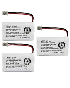 Kastar 3-Pack BT-1007H BT1007 Battery Replacement for GP GP60AAS2BMX, Interstate Batteries ATEL0035 TEL0035, Lenmar CBC-206, Memorex MPH-6925, Sprint 89340, NABC 721040000