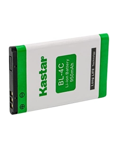Kastar BL-4C Battery 1-Pack Replacement for HealthmateForever SJ8GL PLUS6IS YK15RC, Manta MS1701 TEL2405 TEL2408, Maxcom M55 MM105 MM105DS MM132 MM132BB MM133 MM133BB MM136 MM136BB MM143 MM355