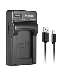 Kastar NP-FW50 Slim USB Battery Charger Replacement for Sony Alpha α3000 α5000 α5100 α6000 α6100 α6300 α6400 α6500 α7 Α7II α7R Α7RII α7S α7II Camera, ZV-E10 Mirrorless Camera