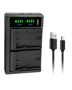 Kastar LTD2 USB Battery Charger Replacement for Panasonic Lumix DMC-GH3KBODY, Lumix DMC-GH4, Lumix DMC-GH4A, Lumix DMC-GH4H, Lumix DMC-GH4KBODY, Lumix DC-GH5, Lumix DC-GH5S Cameras