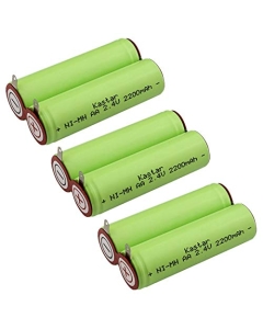 Kastar 3-Pack 2.4V 2200mAh Ni-MH Battery Replacement for Norelco HQ4845 Norelco HQ4865 Norelco HQ4885 Norelco HQ5620 Norelco HQ5801 Norelco HQ5815 Norelco HQ6715 Norelco HQ6889 Norelco HQ7780