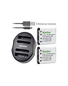 Kastar Battery (X2) & Dual USB Charger for Kodak KLIC-7006 K7006 & EasyShare M22, M23, M200, M522, M530, M531, M532, M550, M552, M575, M577, M580, M583, M750, M873, M883, M5350, M5370, MD30, Mini