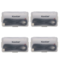 Kastar Battery 4-Pack Replacement for Nitecore Li-Ion Battery with Micro-USB NL1826R