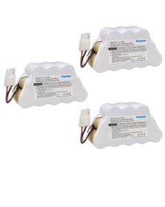 Kastar 3-Pack Ni-MH Battery 14.4V 2500mAh 36Wh Replacement for Shark XBT1106 SV1106 SV1112 Freestyle Navigator Cordless Stick Vacuum XBT-1106 XBT11O6 SV11O6 Cordless Vacuum