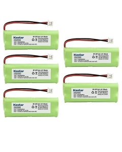 Kastar 5-Pack Battery Replacement for Dogtra 2000 training Receiver, 2000B Receiver, 2000NC Receiver, 2000NCP Receiver, 2000200NC Receiver, 2000T Receiver, 2002 beeper Receiver, 2002 training Receiver