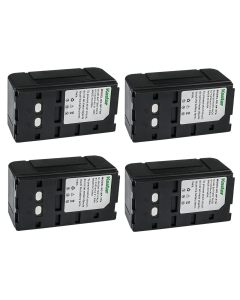 Kastar 4-Pack NP-77H 6.0V 5300mAh NiMH Battery Replacement for Sony CCD Series CCD-EB55 CCD-G100ST CCD-20061 CCD-35 CCD-335E CCD-366BR CCD-380 CCD-390 CCD-400 CCD-50E CCD-550 CCD-850 CCD-SC6E CCD-SC8E