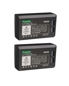 Kastar 2-Pack VB26B Battery Pack Replacement for IGODOX Flash Speedlight V850III V860III V860III-C V860III-F V860III-N V860III-O V860III-S, IGODOX Camera Speedlite AD100PRO