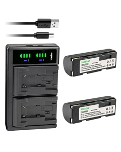 Kastar 2x Battery and LTD2 USB Charger Replacement for Fujifilm NP-80, FinePix 1700Z, FinePix 2700, FinePix 2900Z, FinePix 4800 Zoom, FinePix 4800Z, FinePix 4900 Zoom, FinePix 4900Z, FinePix 6800 Zoom