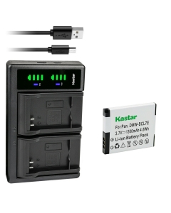 Kastar 1-Pack Battery and LTD2 USB Charger Replacement for Panasonic DMW-BCL7 DMW-BCL7E Battery, DMW-BTC11 Charger, Panasonic Lumix DMC-SZ9, Lumix DMC-SZ10, Lumix DMC-XS1, Lumix DMC-XS3 Camera
