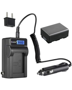 Kastar 1-Pack IA-BP210E Battery and LCD AC Charger Compatible with Samsung HMX-H204BN, HMX-H205, HMX-H205BN, HMX-H220, HMX-H300, HMX-H300BN, HMX-H303, HMX-H304, HMX-H305, HMX-H320, HMX-H400, HMX-H405