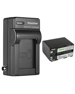 Kastar 1-Pack Battery and AC Wall Charger Replacement for Canon UC-X40 UC-X40Hi, UC-X45, UC-X50, UC-X55, V40 V40Hi, V50Hi, V60Hi, V65Hi, V72, V75Hi, V400, V420, V500, V520, XF100, XF105, XF200, XF205