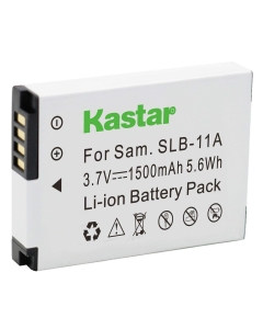 Kastar SLB-11A Battery 1-Pack Replacement for Samsung SLB-11A SLB11A Battery, Samsung WB5000, WB5500, CL65, CL80, EX1, HZ25W, HZ30W, HZ35W, HZ50W, ST1000, ST5000 Camera