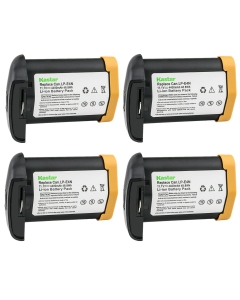 [Fully Decoded] Kastar 4-Pack 11.1V 4400mAh LP-E4N Battery Replacement for Canon LP-E4 LPE4, LP-E4N LPE4N, US 5751B002 Battery, Canon LC-E4 LC-E4N Charger