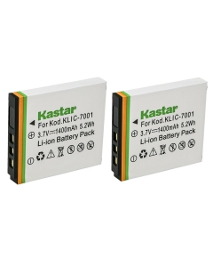 Kastar 2-Pack Battery Replacement for MEDION Life P47350, Life S47000, Life X47006, MD85416, MD85562, MD86063, MD86084, MD86288, MD86390, PRAKTICA DMMC3D, DMMC-3D, LM 10-TS, LM 12-TS, Luxmedia 10TS