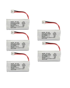 Kastar 5-Pack Battery Replacement for BT18433 BT-18433 BT184342 BT-184342 BT28433 BT-28433 BT284342 BT-284342 6010 6030 6031 6032 6041 6042 6043 6044 6051 6052 6053 6110 6111 6113 6121 6122 6201