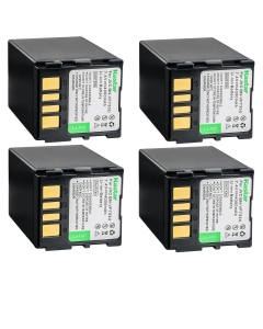 Kastar BN-VF733 Battery 4-Pack Replacement for JVC GR-DF430AG GR-DF430AH GR-DF430AS GR-DF430EK GR-DF430U GR-DF430US GR-DF450 GR-DF450U GR-DF450US GR-DF460 GR-DF460E GR-DF460EK GR-DF470 Camera