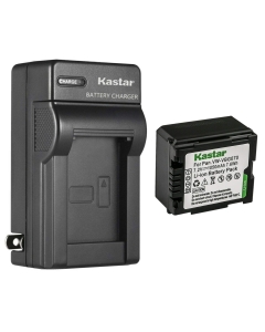 Kastar 1-Pack Battery and AC Wall Charger Replacement for Panasonic VW-VBG070, VW-VBG070A, VW-VBG070-K, VW-VBG070PPK, VW-VBG130, VW-VBG130-K, VW-VBG130PPK, VW-VBG260, VW-VBG260-K, VW-VBG260PPK