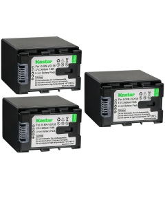 Kastar BN-VG138 Battery 3-Pack Replacement for JVC GZ-HM860 GZ-HM870 GZ-HM880 GZ-HM890 GZ-HM960 GZ-HM965 GZ-HM970 GZ-HM980 GZ-HM990 GZ-MG680 GZ-MG750 GZ-MG750AU GZ-MG750AUC GZ-MG750BEK Camera