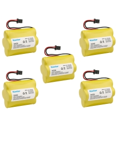 Kastar 5-Pack Battery Replacement for Uniden Bearcat Sportcat SC160B, SC-180, SC180, SC180B, SC1809, SC-200, SC200, BP1000, BP1600, PRO90 Scanner, BBTY0356001 NASCAR, RadioShack 20-520