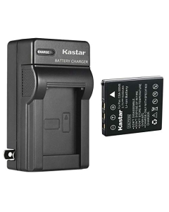 Kastar 1-Pack Battery and AC Wall Charger Replacement for Panasonic CGA-S004, CGA-S004A, CGA-S004A/1B, S004E/1B, DMW-BCB7 Battery, DE-992, 992a Charger, Panasonic Lumix DMC-FX2, Lumix DMC-FX7 Camera