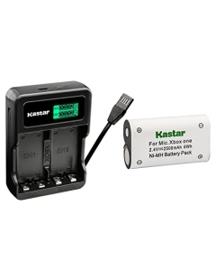 Kastar 1-Pack Battery and LZD2 USB Charger Compatible with Xbox One, Xbox One S, Xbox One X, Xbox One X/S, Xbox Series X/S, Xbox One Elite Wireless Controller