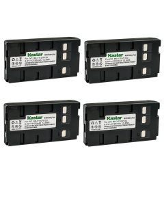 Kastar 4 Battery Replacement for RCA 1CVA157 1CVA158C 244265 244427 AV-158C AV8MLED AV8M3W BB700 BB99L FB-120 FB-1260 AUTOSHOT CC-1000 CC-1650 CC-174 CC-176 CC-178 CC-180 CC-187 CC-188 CC-190 CC-6251
