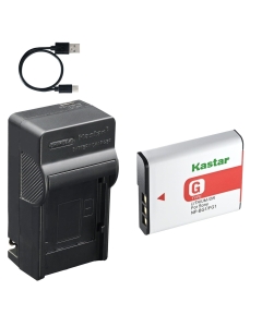 Kastar 1-Pack Battery and AC & USB-C Charger Compatible with Sony NP-BG1 NP-FG1 G Type Batteries and BC-CSG Charger for DSC-H / DSC-T / DSC-W / DSC-HX Series Digital Cameras