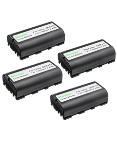 Kastar Battery 4-Pack Replacement for Leica 724117, 733269, 733270, T733270, 772806, GEB70, GEB90, GEB111, GEB171, GEB211, GEB212, GEB221, GEB241, GEB242, GEB371 Battery, Leica GKL311 Charger