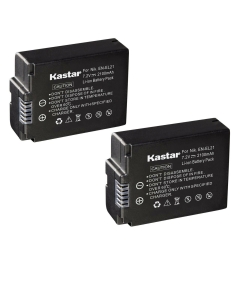 Kastar 2-Pack EN-EL21 Battery Replacement for Nikon EN-EL21 ENEL21 Battery, Nikon MH-28 MH28 Charger, Nikon 1 V2 Digital Camera, Nikon 1V2 Digital Camera