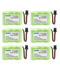 Kastar 6 Pcs 3.6V 800mAh NiMH Battery Replacement for Lenmar CBC316 CBC-316 GP30AAK3BMS, Nomad 24027X 4068 4905 4935 4952, Northwestern Bell3200 38100 382001, Southwestern RC-003029 RC004362 RC-004362