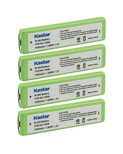 Kastar 4-Pack 7/5F6 1.2V Ni-MH Battery Replacement for HHF-AZ09, HHF-AZ01, RFKFHFAZ09PM, HHF-AZ201S, HHF-AZ01T, HHF-1PSC, RP-BP140H, RP-BP61, RP-BP61PY, SL-CT730, RQ-S15, SJ-MR220, RP-BP62