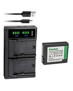 Kastar 1-Pack NP-FF50 Battery and LTD2 USB Charger Compatible with Sony NP-FF50, NP-FF51, NP-FF51S Battery, Sony DCR-PC108, DCR-PC108E, DCR-PC109, DCR-PC109E, DCR-PC350, DCR-PC350E Camera