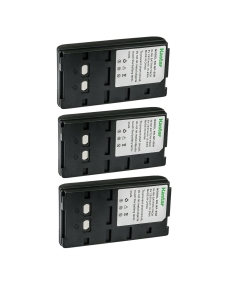Kastar 3-Pack NP-55H 6.0V 2650mAh Ni-MH Battery Replacement for Sony CCD-VX Series CCD-VX1 CCD-VX3, Sony EVC SeriesEVC-X7 EVC-9100, Sony GV SeriesGV-5K GV-8 GV-9 GV-9E GV-U5