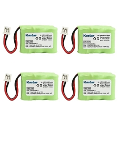 Kastar 4-Pack Battery Replacement for Dogtra Receiver 175NCP, 200NCP, 202NCP, 280NCP, 282NCP, 300M, 302M, Receiver 7000M, Receiver 7002M, Receiver EF-3000 Old, YS-500 Tapper Stopper Collar