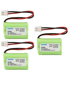 Kastar 3-Pack 2/3AAA 2.4V 300mAh Battery Replacement for V-tech LS6005, LS6005-16, LS6005-17, LS6181, LS6181-13, LS6181-15, LS6181-16, LS6181-17, LS6191, LS6191-1, LS6191-10, LS6191-11, LS6191-12