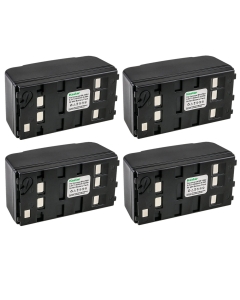 Kastar 4-Pack Ni-MH Battery 6V 4800mAh Compatible with Sony CCD-FX200E CCD-FX210 CCD-FX230 CCD-FX240 CCD-FX280E CCD-FX3 CCD-FX300 CCD-FX300E CCD-FX310 CCD-FX311 CCD-FX320 CCD-FX330 CCD-FX340 CCD-FX400